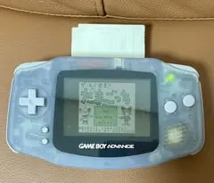 【動作品】ゲームボーイアドバンス本体 ミルキーブルー