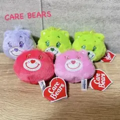 【CAREBEARS】ケアベア　フェイスマスコット　フェイスキーホルダー　ベアー