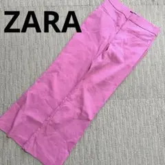 ZARA ピンク カラーパンツEUR XS レディース