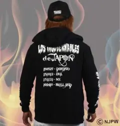 【希少】新日本プロレス　LOS INCODENABULOS ブラックパーカー