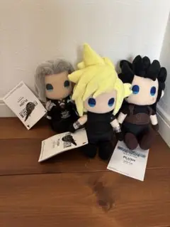 final fantasyファイナルファンタジーVII ぬいぐるみ　3点