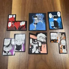 名探偵コナン　ダブルフェイスステッカー　6種まとめ売り