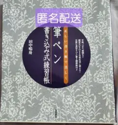 筆ペン 書き込み式 練習帳