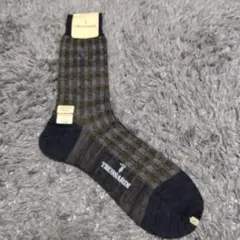 TRUSSARDI チェック柄ソックス サイズ25cm