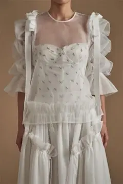 haengne ヘンネ OMOCHI SHEER TOP シアートップス