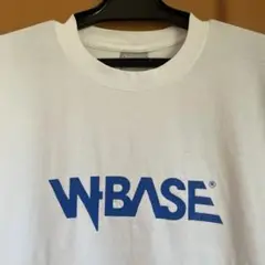 WBASE ロゴプリント Tシャツ ホワイト　XL