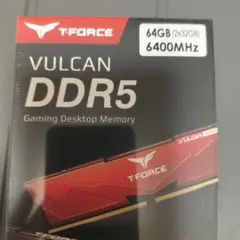 T-FORCE VULCAN DDR5 64GB (2x32GB)