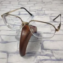 OB　オスカーボルサリーノ メンズ　ハーフリム　度入（強）メガネ
