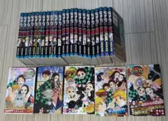 鬼滅の刃 全巻 ファンブック 2冊 小説 3冊 合計28冊