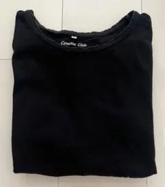 ハニーズ　長袖Tシャツ　ロンT カットソー　Sサイズ　黒　ブラック