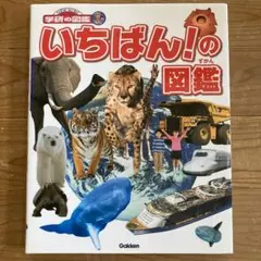 【美品】いちばん!の図鑑 学研の図鑑