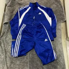 adidas ジャージセット 青