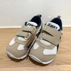 【新品未使用】　ASICS アイダホミニ4 スニーカー　ベージュ　16.5cm