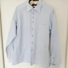 LOUIS&CLERK ルイス&クラーク　シャツ　日本製　ストライプ　花柄
