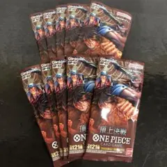 UM8198 未開封 ONEPIECE CARDGAME 頂上決戦 10パック
