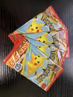 ポケモンカード マクドナルド ハッピーセット 2025 4パック