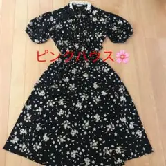 ピンクハウスワンピース 桜柄 レディース
