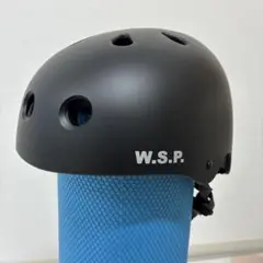 W.S.P. マットブラック ヘルメット