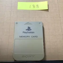 中古 PS1 メモリーカード プレステ1 MC 188
