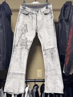 【EDGE RUPERT】 flare denim pants Lサイズ