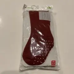 UNIQLO 赤いニットタイツ滑り止め付き サイズ100