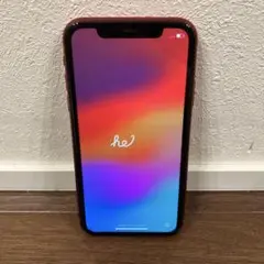 超美品 Apple iPhone 11 レッド　81%