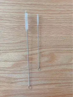 新品 ストロー洗いブラシ 掃除ブラシ 2種類セット ストローブラシ
