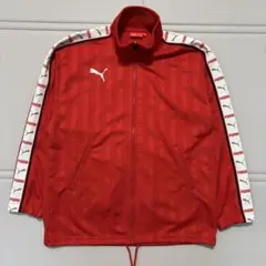 Puma プーマ レッド トラックジャッケット ジャージ SS y2k