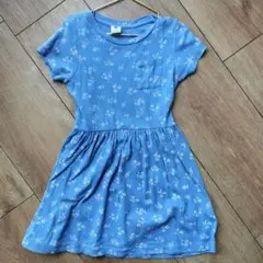 PETIT BATEAU 花柄 半袖ワンピース