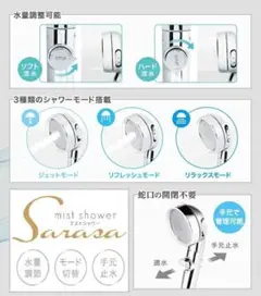 節水シャワーヘッド