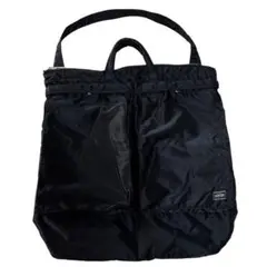 PORTERポーター　タンカー ヘルメットバッグ ブラック　2way ショルダー