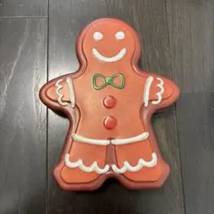 ジンジャーブレッドマン お菓子の空き缶 クリスマス・小物入れに◎