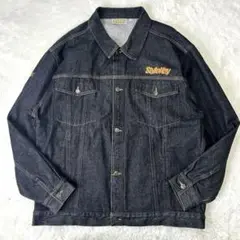 美品StyleKey スタイルキー Gジャン ブラック XL デニムジャケット