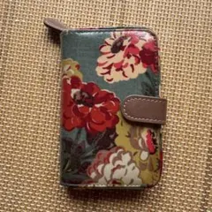 Cath Kidston フラワープリント 二つ折り財布
