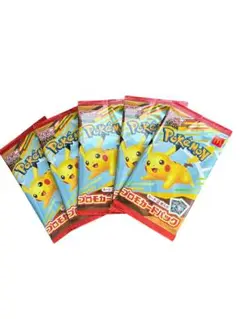 ポケモンカードMEGA　マクドナルドハッピーセット2025プロモカード　5パック