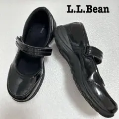 L.L.Bean コンフォートシューズ エナメル ストラップ　24.５㌢
