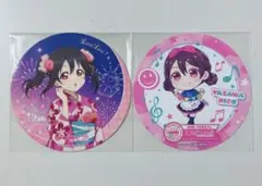 2枚セット　矢澤にこ　ラブライブ！　μ's　GiGO　お台場　コースター