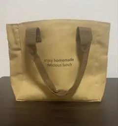 【ベージュブラウン】キャンバスミニトートバッグ