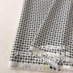 S2L/5737-02◆3m 感謝祭/ポリエステルプリントジョーゼット生地