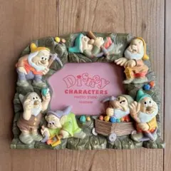 ディズニー　フジカラー　白雪姫　7人の小人　フォトフレーム