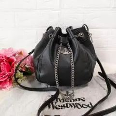 ✨美品✨VivienneWestwood 巾着 チェーン ショルダーバッグ