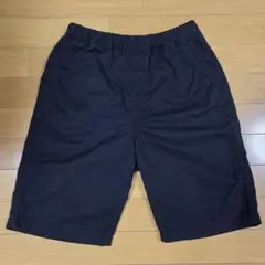 UNIQLO イージーショートパンツ(ツイル) ブラック•160cm