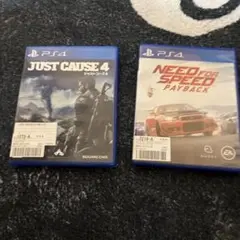 PS4 JUST CAUSE 4 & NEED FOR SPEED