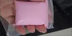 ピンク 樹脂粘土 袋入り