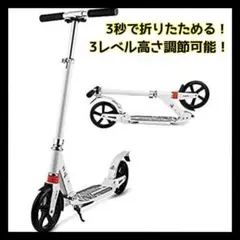 アダルトスクーターティーンエイジャー折りたたみ式3レベル調節可能 プレゼント