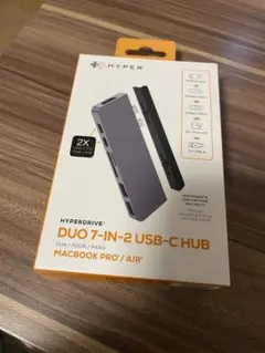Hyperdrive Duo 7-in-2 USB-C Hub