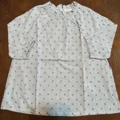 レーシーフォレスト　水玉ブラウス