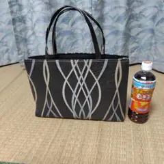 お値下げしました。着物の帯で作ったバッグ