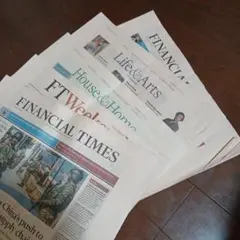 未読 英字新聞おまとめ 5部