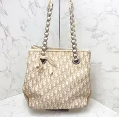 Dior ディオール❤️トロッター ショルダーバッグ リボン レディディオール